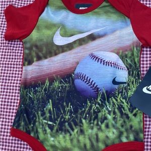 Nike Baseball Baby onesies